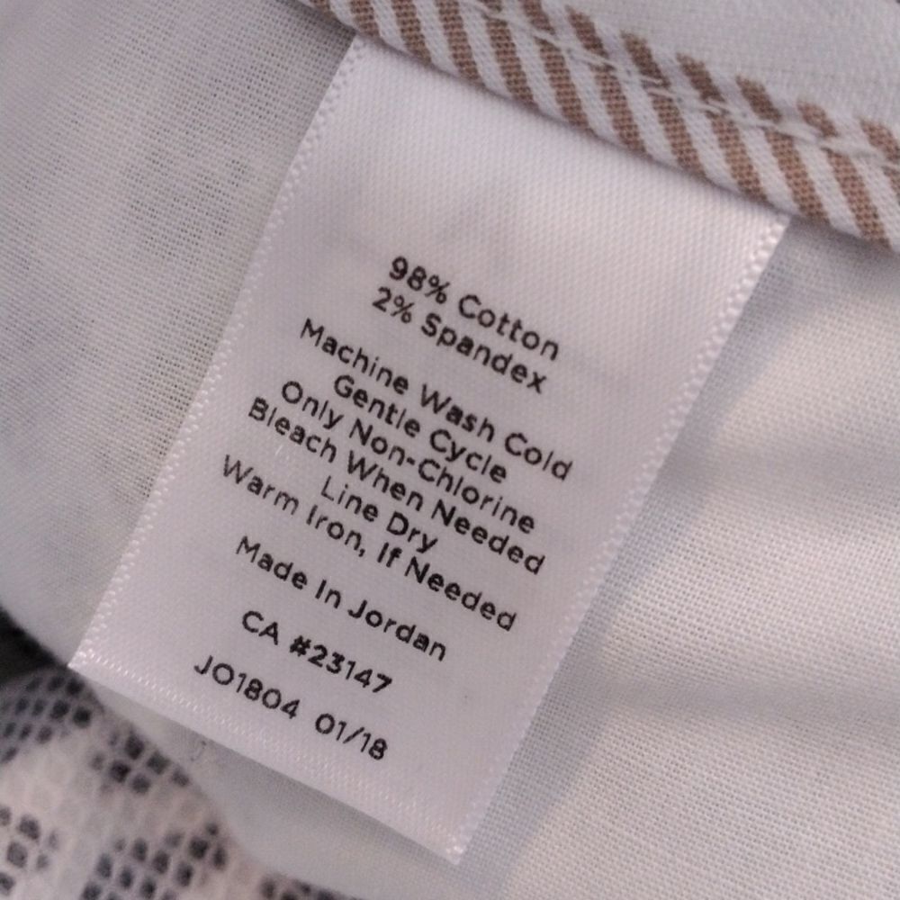Talbots Slim Crop Pants - Picture 7 of 8